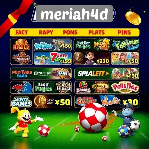 Sumber Terpercaya untuk Game Online di Meriah4D